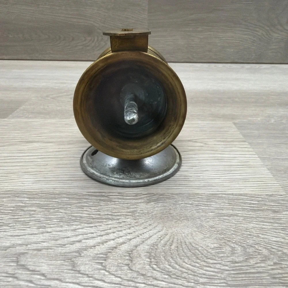 PREMIER Carbide Miners Light Untested & Auto-lite Brass Lamp Fuel Container VTG